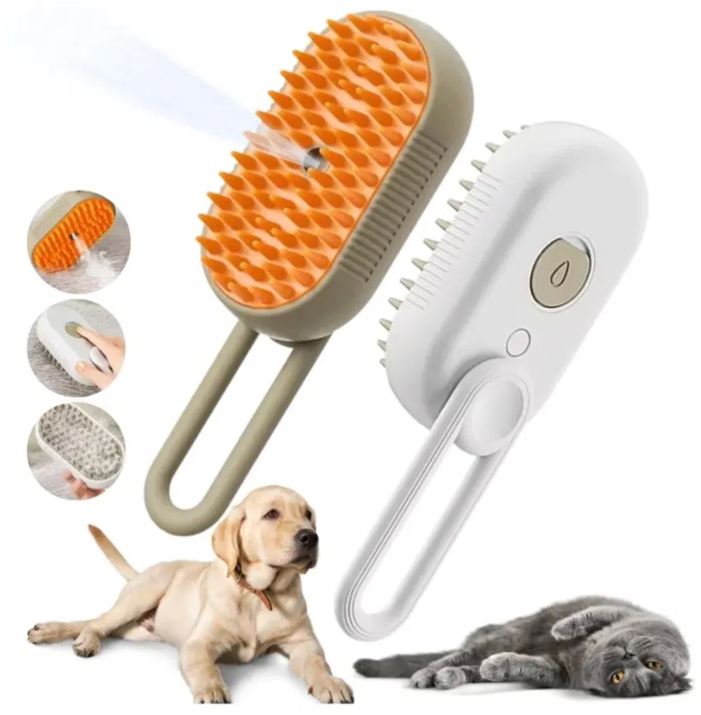 Cepillo a vapor para mascotas