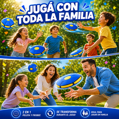 FlipBall™ | Pelota Frisbee Plegable | El Regalo Perfecto para el Día del Niño✨