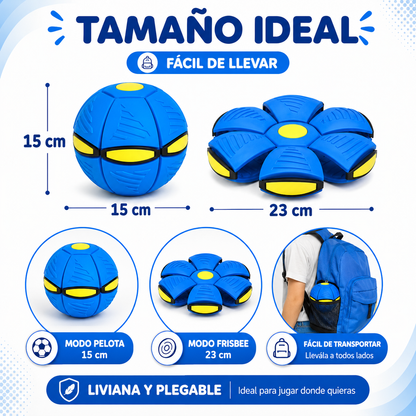 FlipBall™ | Pelota Frisbee Plegable | El Regalo Perfecto para el Día del Niño✨