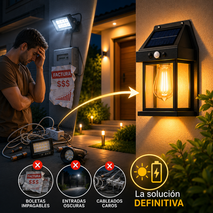 Vertex™ | Pack de Lámparas Solares LED con Sensor de Movimiento