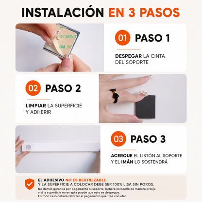LumiBar™ | Barra Luz Led Con Sensor De Movimiento sin cables