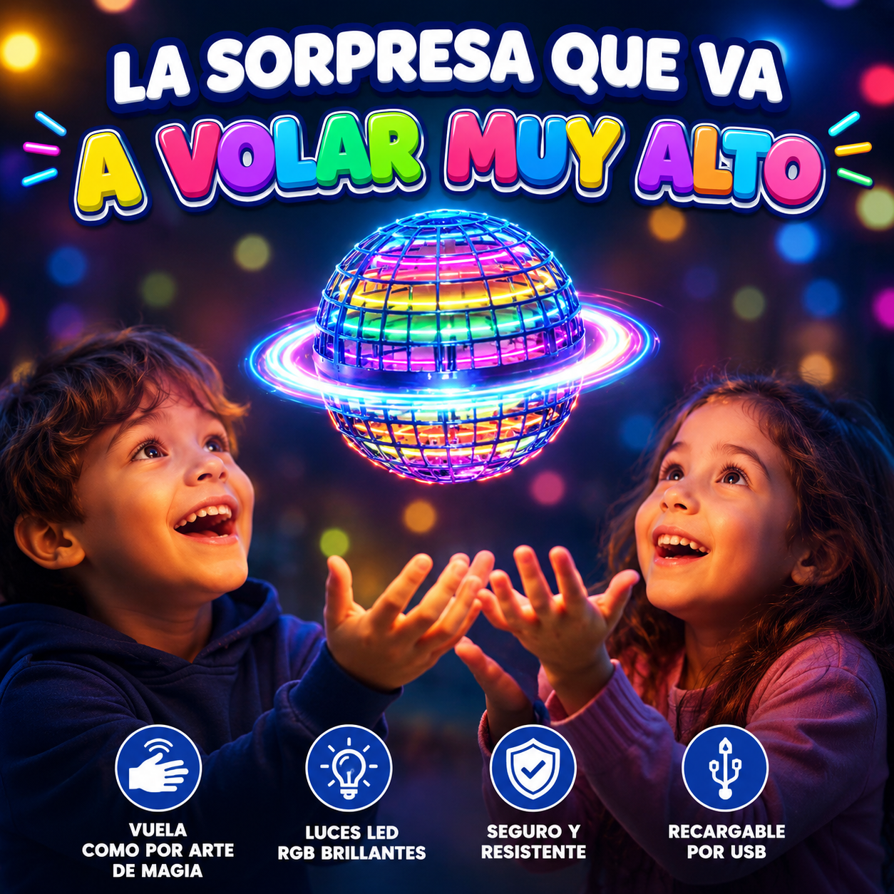 SkyBoom™ | Spinner Volador | El Regalo Perfecto para el día del niño ✨