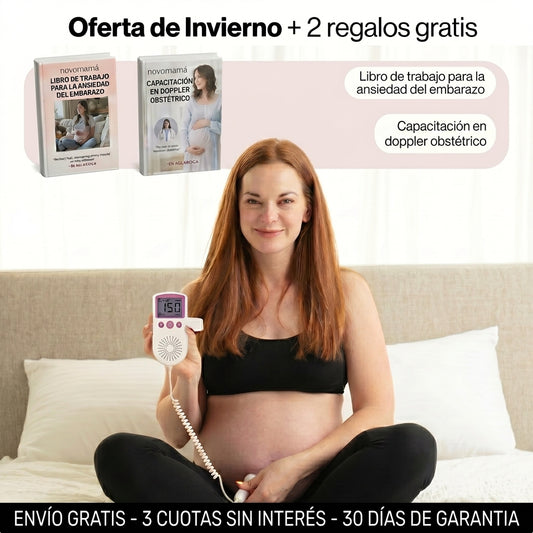 Doppler Fetal Novomamá | Escuchá los latidos del corazón de tu bebé