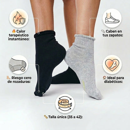 Amanecer™ | Medias Térmicas para Diabéticos | Protege tus pies del frío
