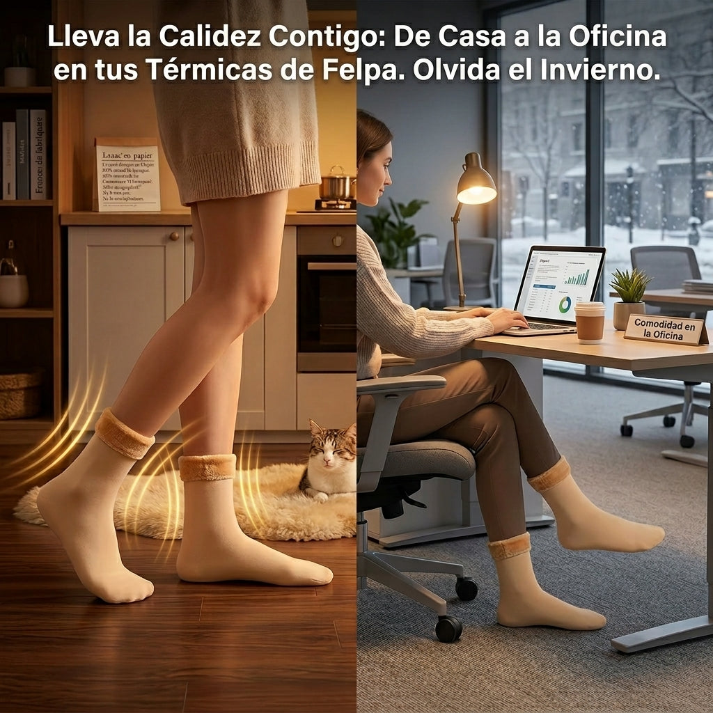 Nevanna™ | Pack x4 pares de Medias Térmicas | Adiós al frío al instante