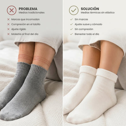 Amanecer™ | Medias Térmicas para Diabéticos | Protege tus pies del frío