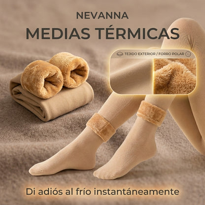 Nevanna™ | Pack x4 pares de Medias Térmicas | Adiós al frío al instante